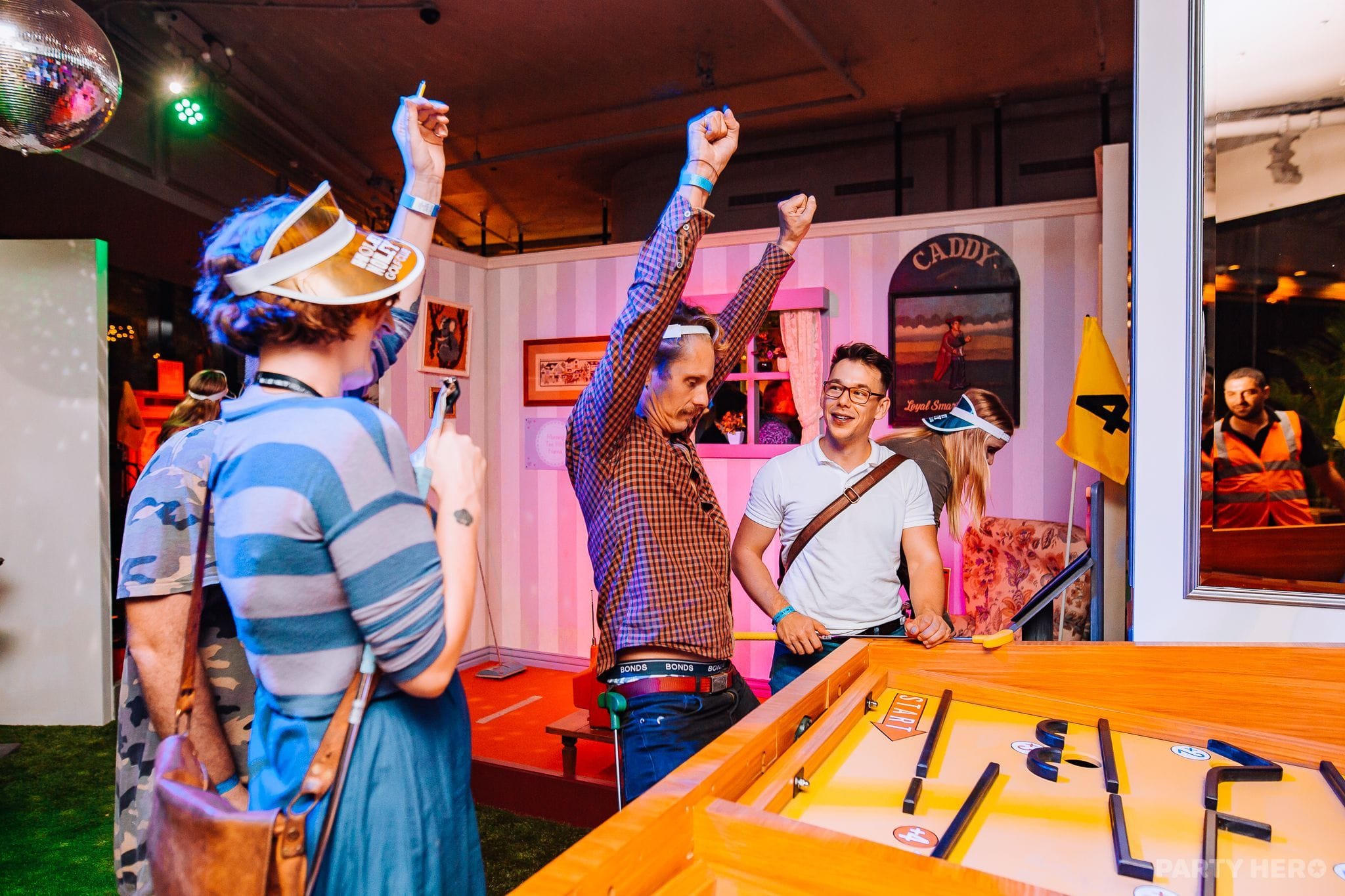 Holey Moley Darlinghurst mini golf in Sydney - group bookings