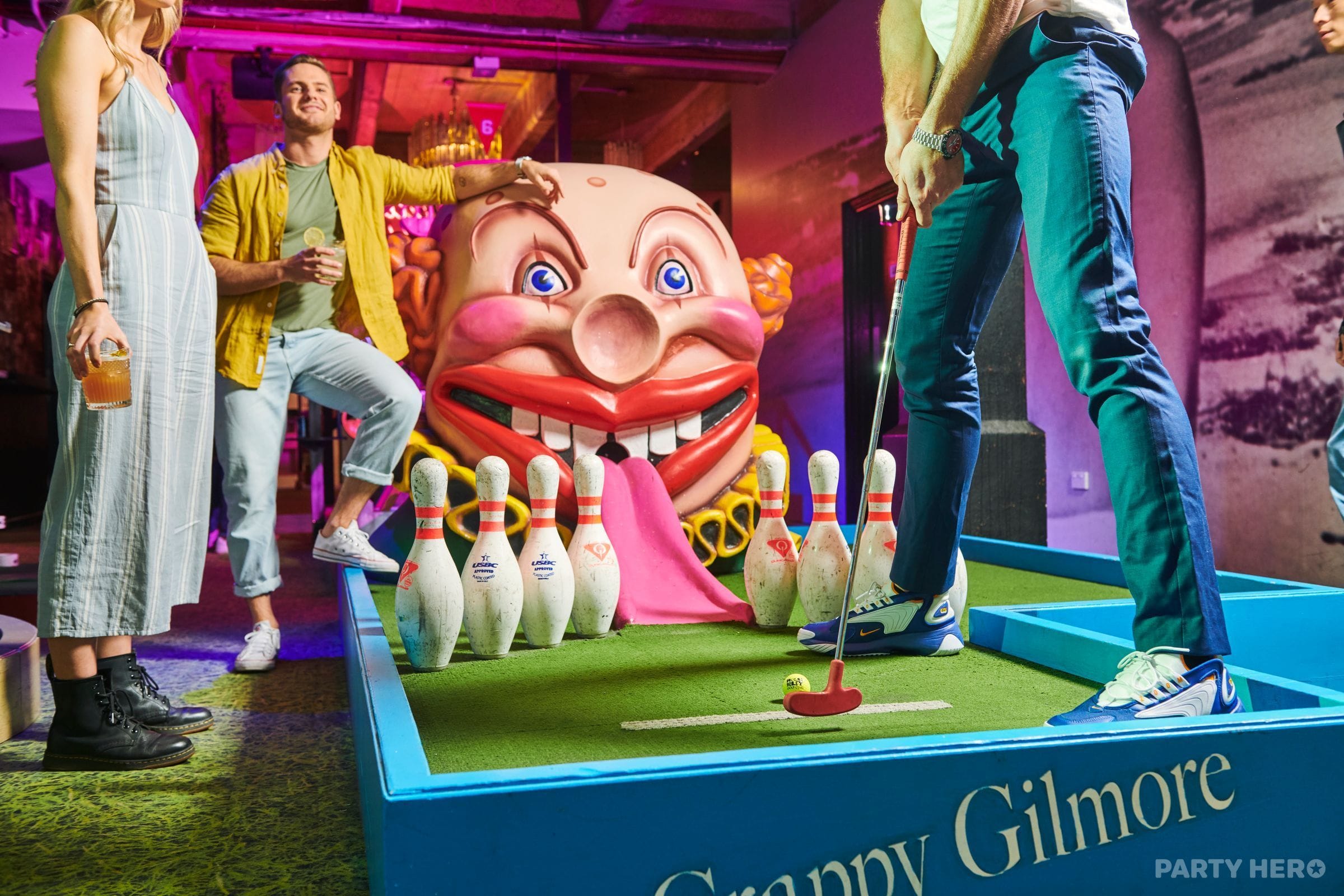 Holey Moley Darlinghurst mini golf in Sydney - group bookings