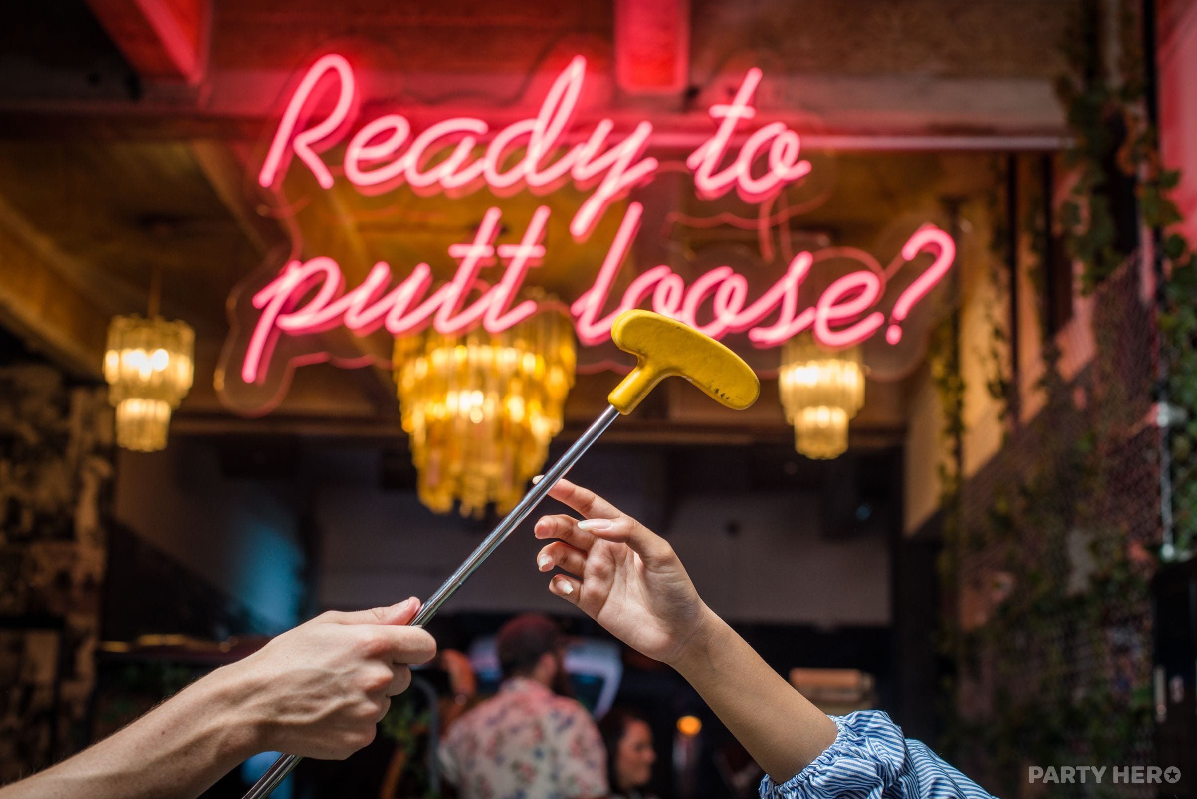 Holey Moley Darlinghurst mini golf in Sydney - group bookings