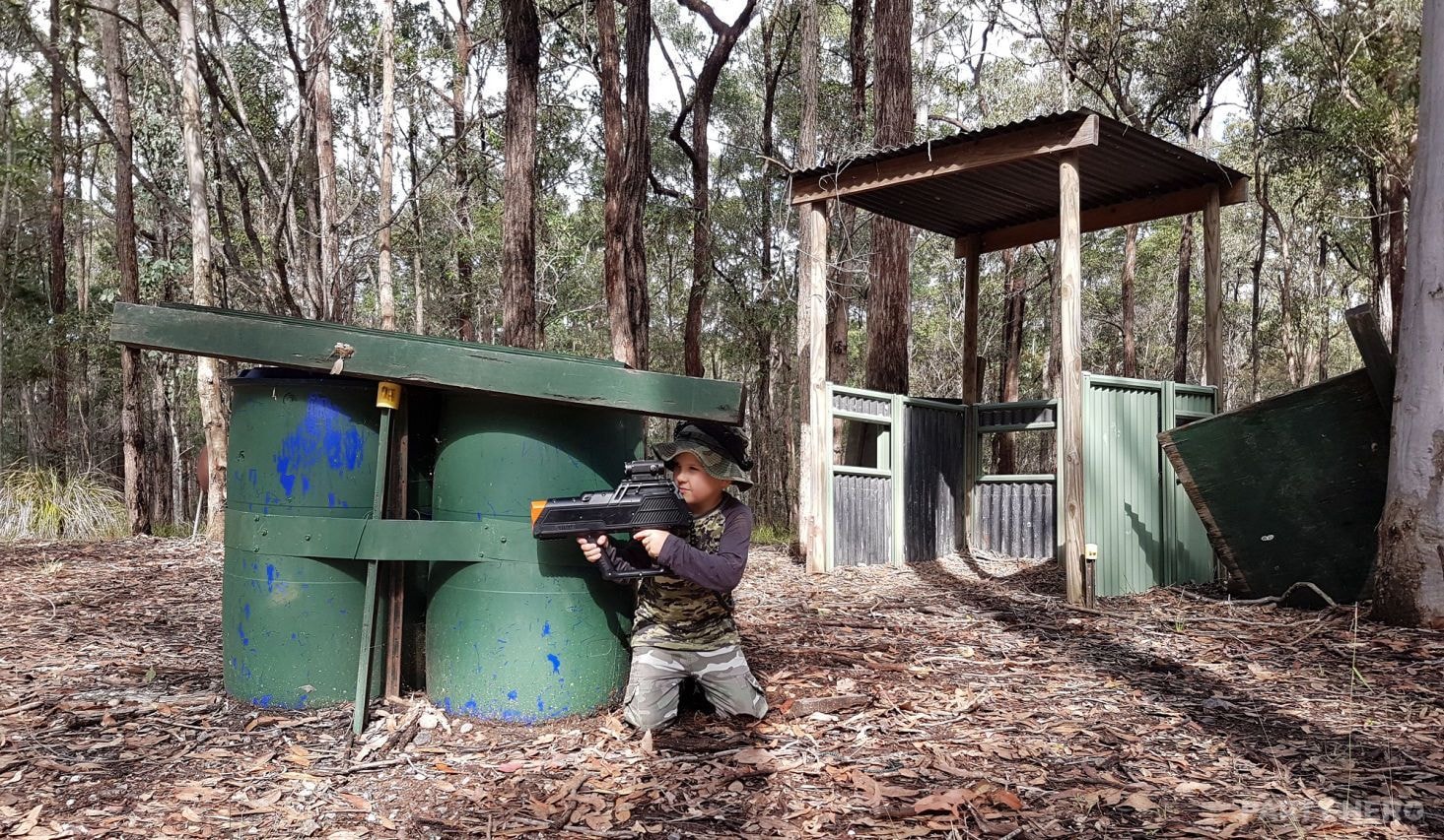 Laser Skirmish Mt Cotton - paintball in Brisbane