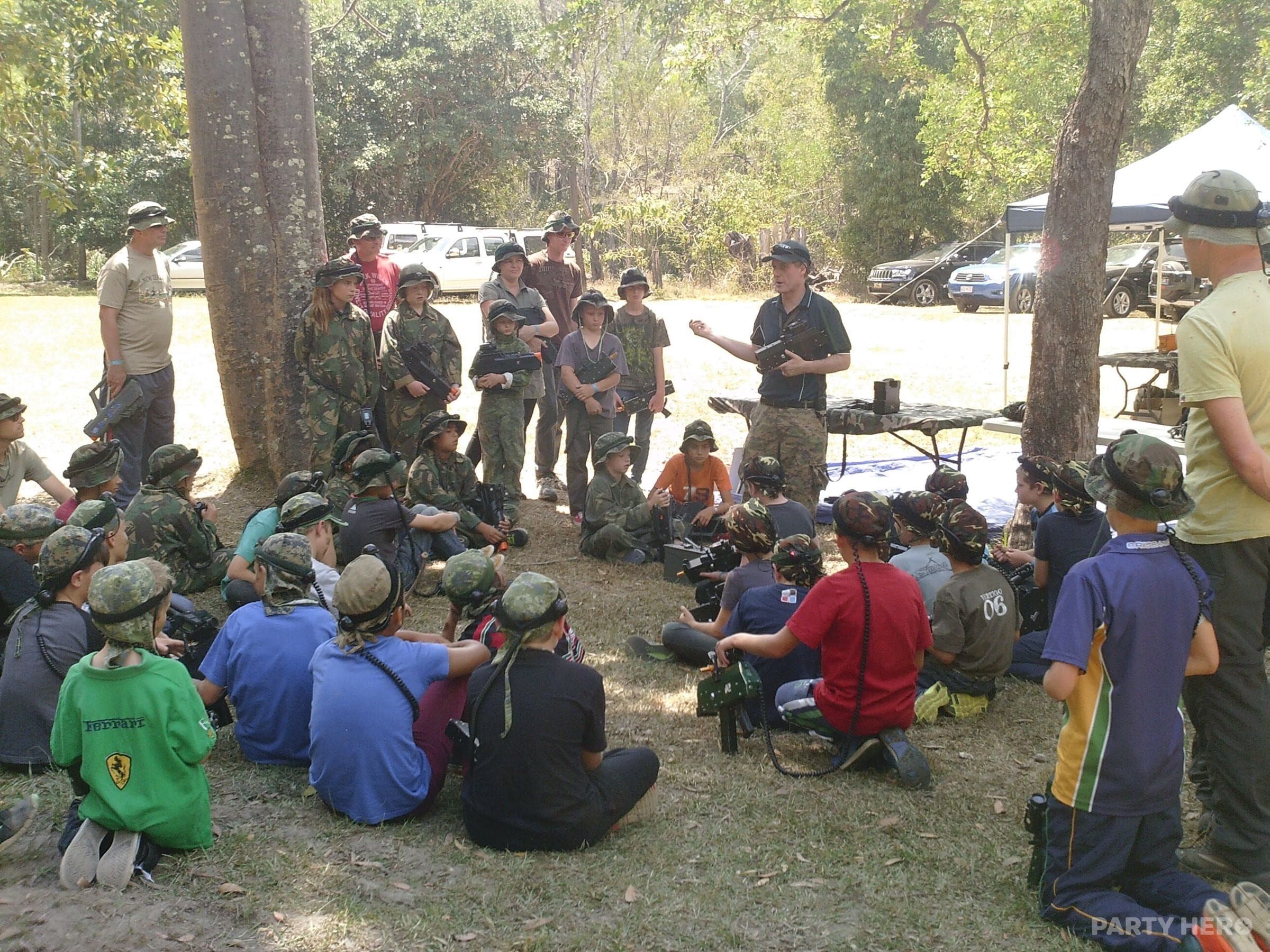 Laser Skirmish Mt Cotton - paintball in Brisbane