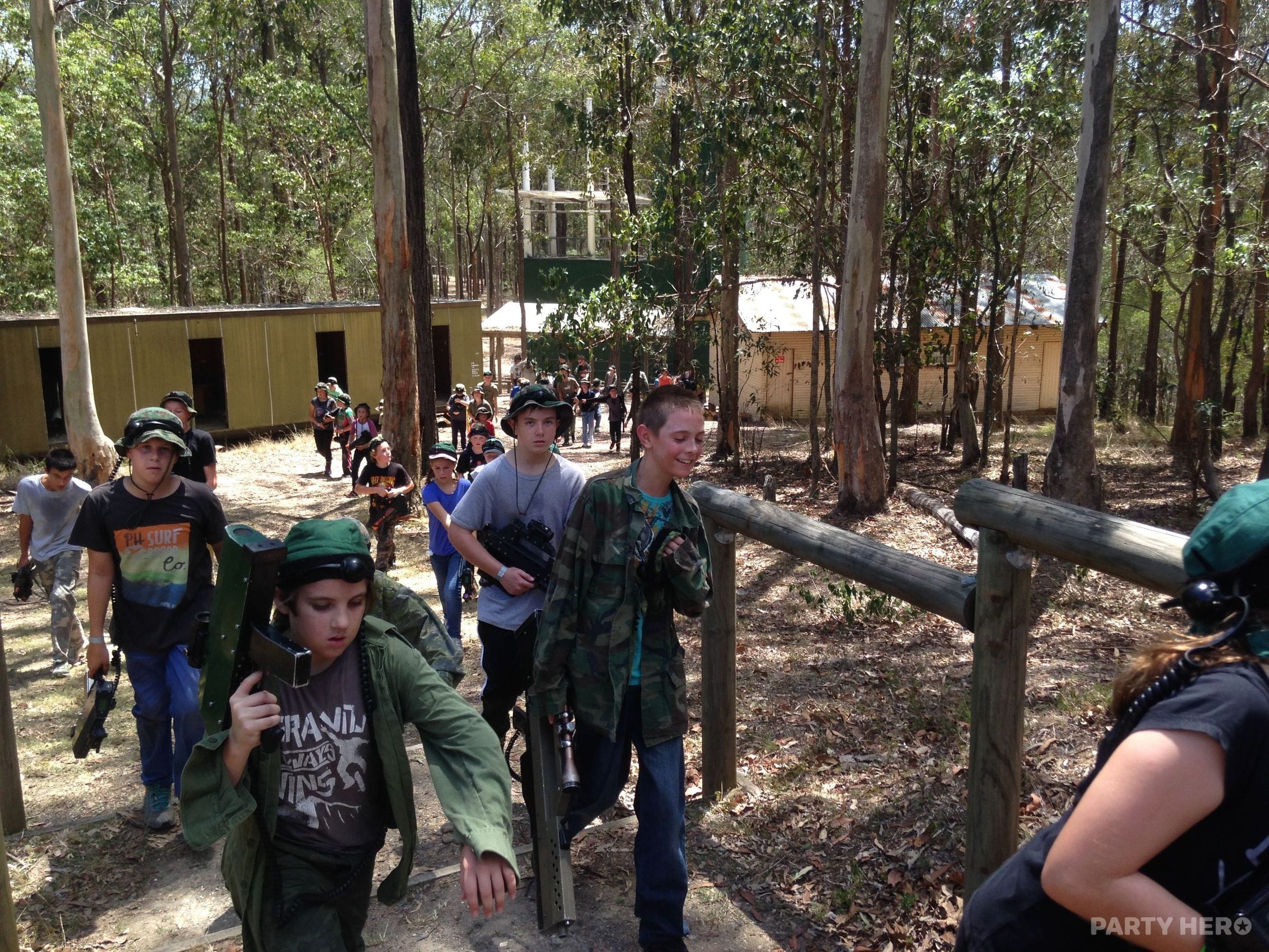 Laser Skirmish Mt Cotton - paintball in Brisbane