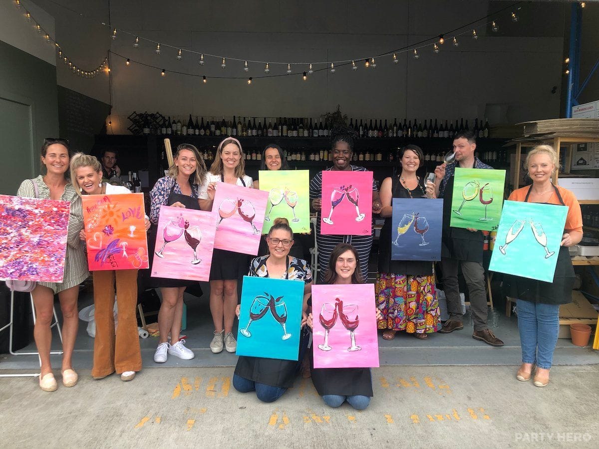 Sip Paint & Create - paint and sip on the Central Coast