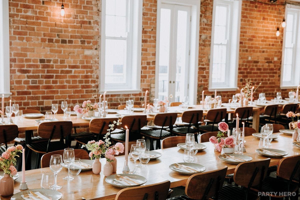 Historic Dining Hall at The Crown & Anchor Hotel - party venue in Newcastle
