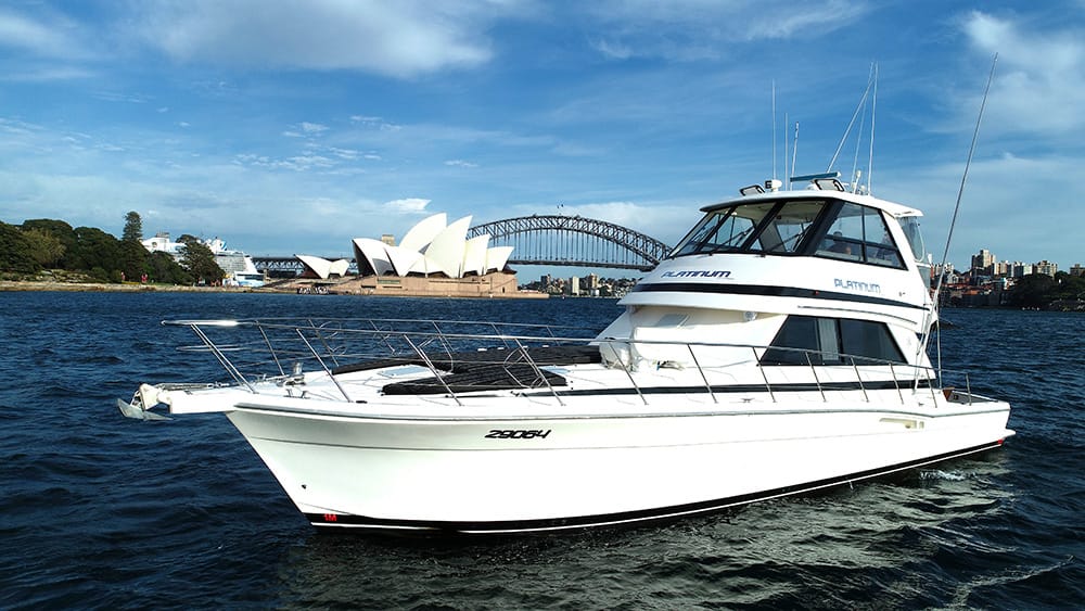 Platinum - Sydney Harbour boat hire