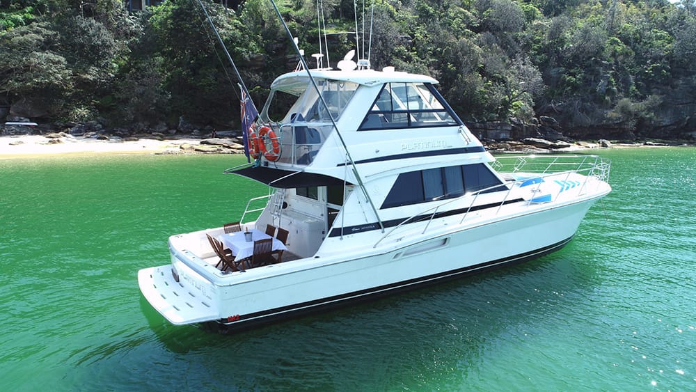 Platinum - Sydney Harbour boat hire