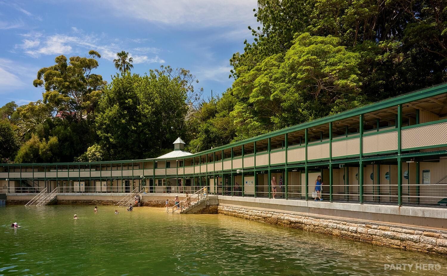 Pavilion at Dawn Fraser Baths - party venue hire