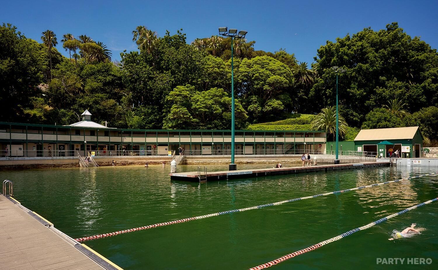 Pavilion at Dawn Fraser Baths - party venue hire