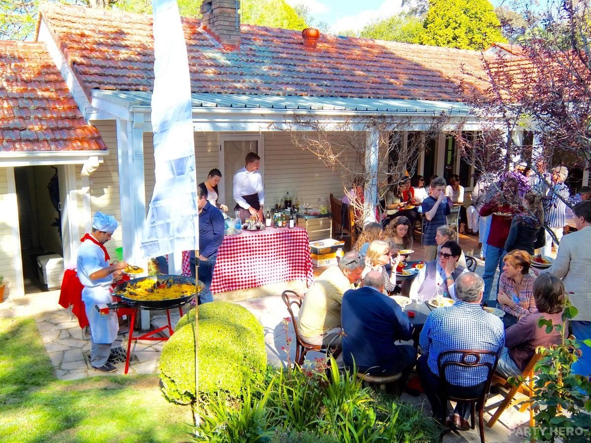 The Paella Catering activity in Sydney - group bookings