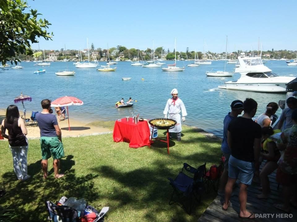 The Paella Catering activity in Sydney - group bookings