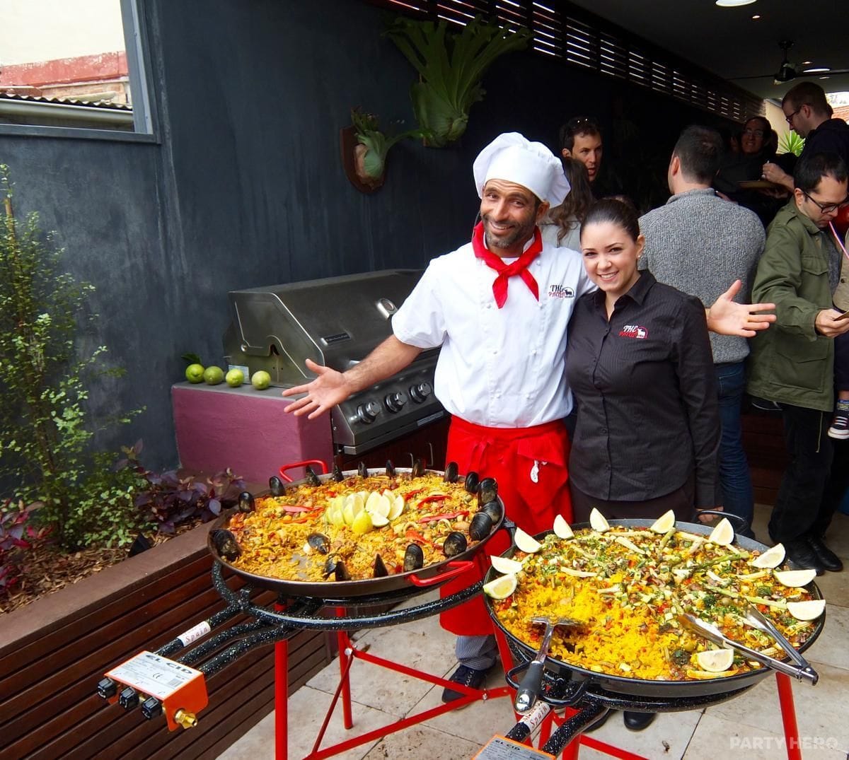 The Paella Catering activity in Sydney - group bookings