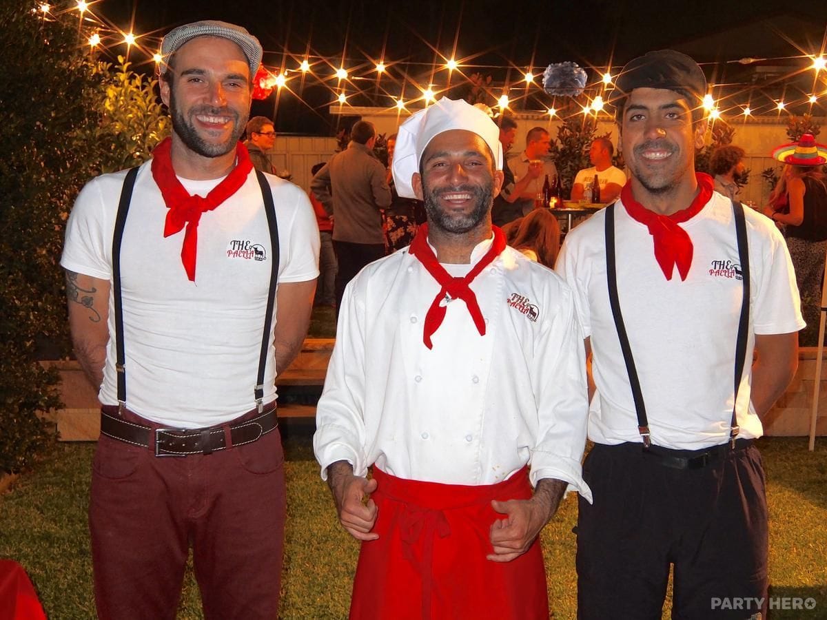 The Paella Catering activity in Sydney - group bookings