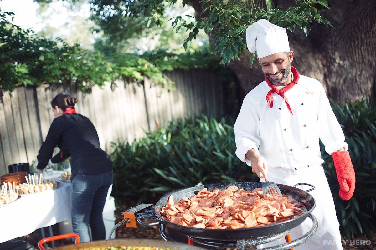 The Paella Catering activity in Sydney - group bookings