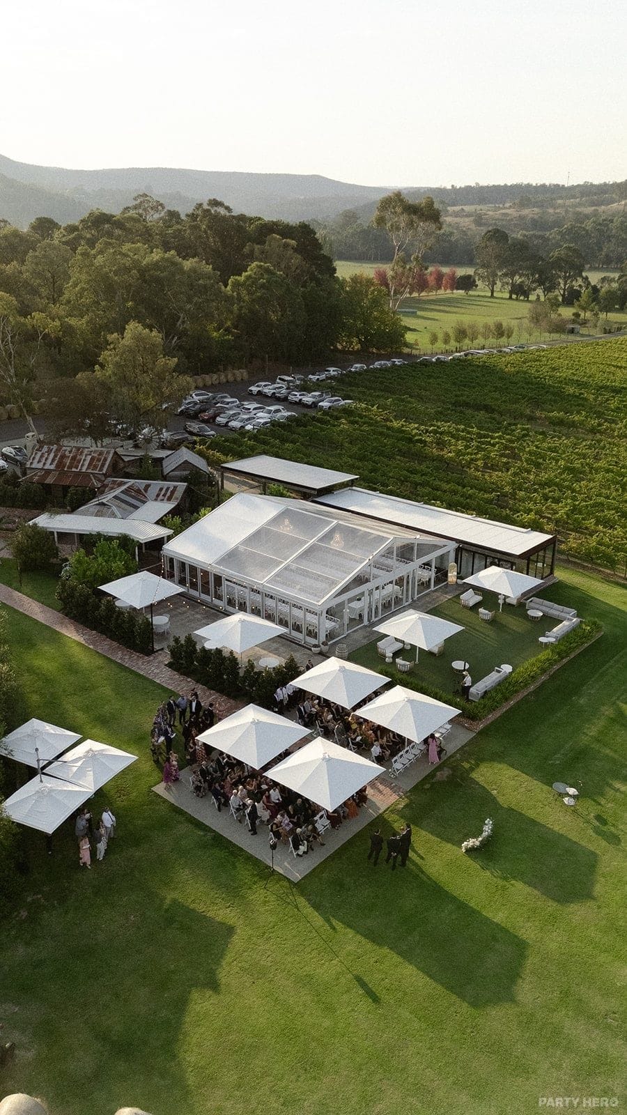 Acacia Ridge Winery - party venue in the Yarra Valley