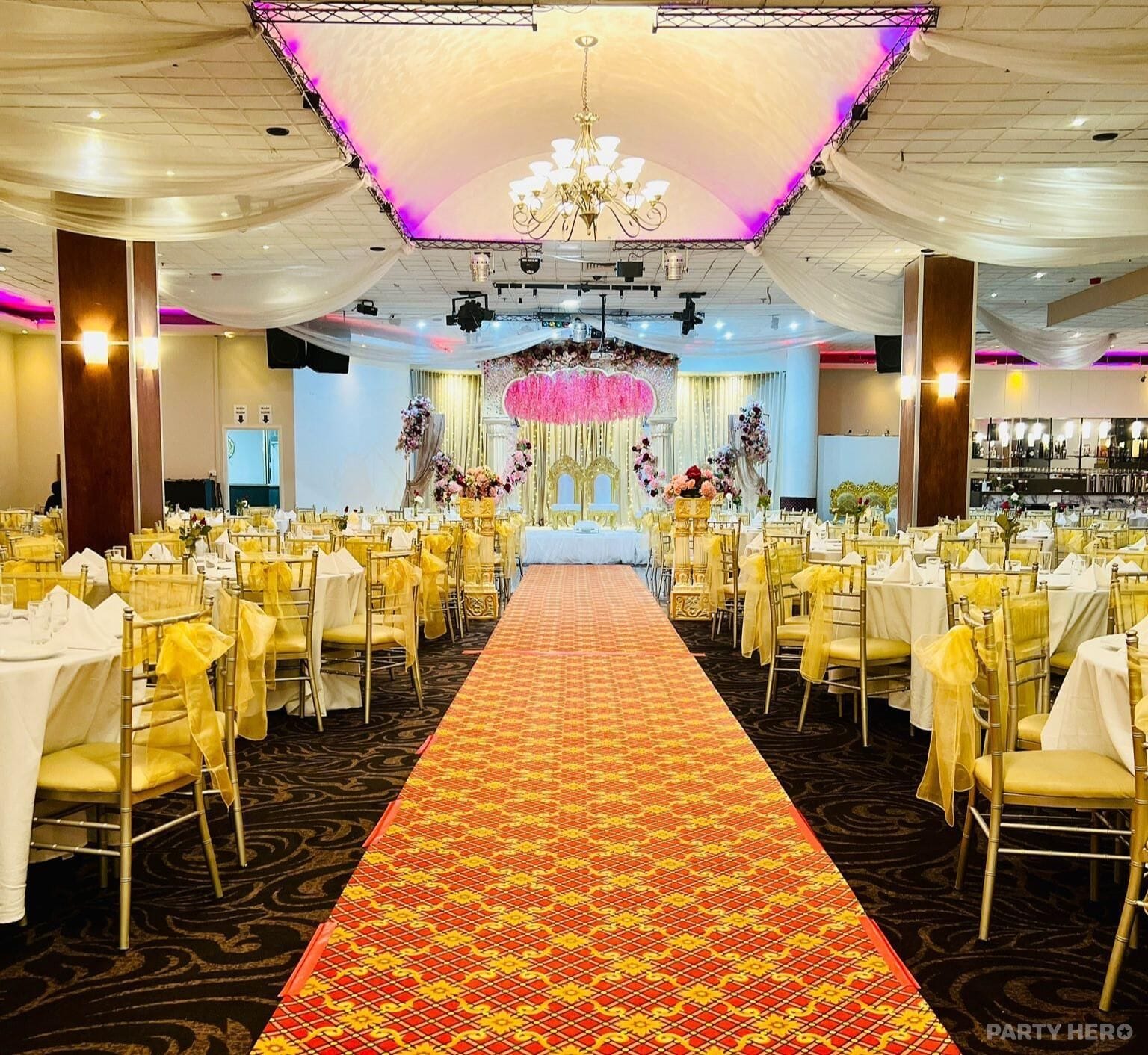 Ballroom at Parra Villa Function Lounge - party venue hire