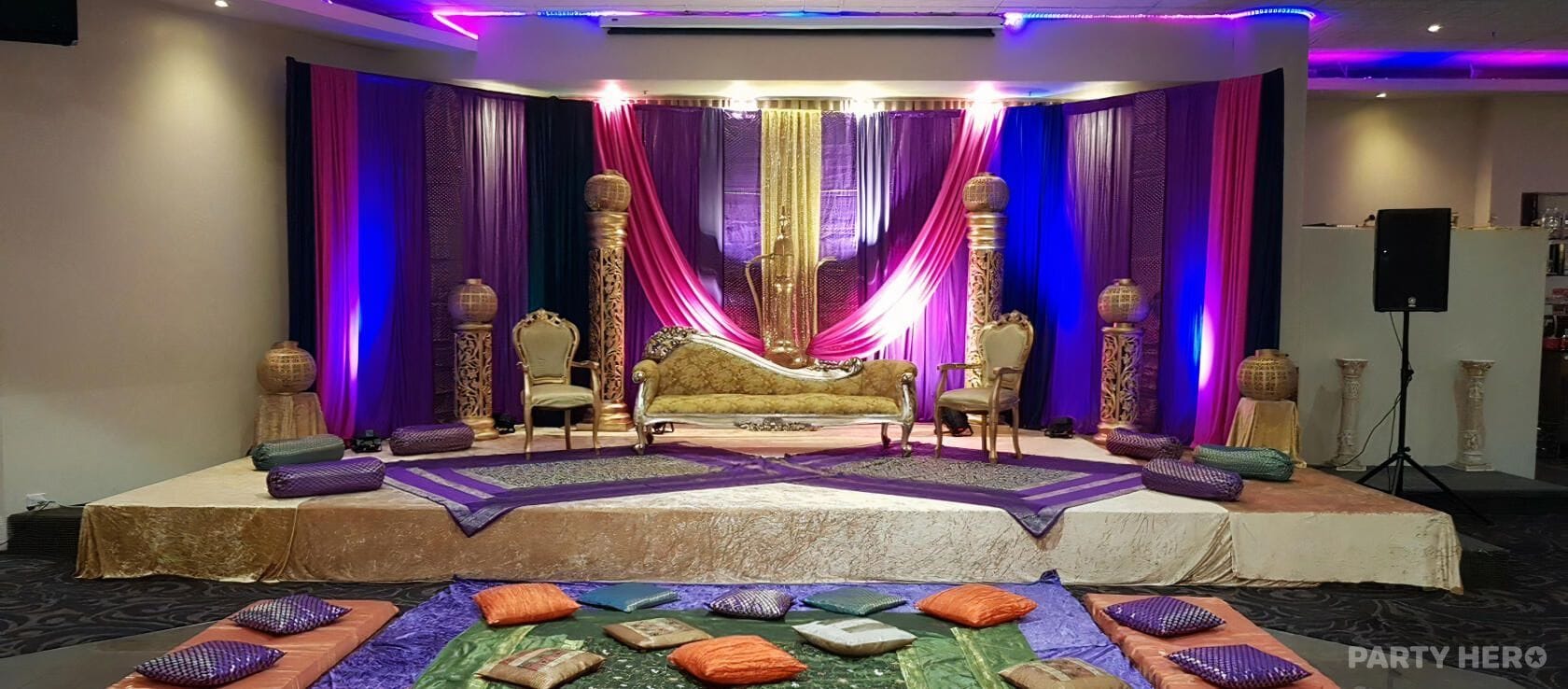 Ballroom at Parra Villa Function Lounge - party venue hire