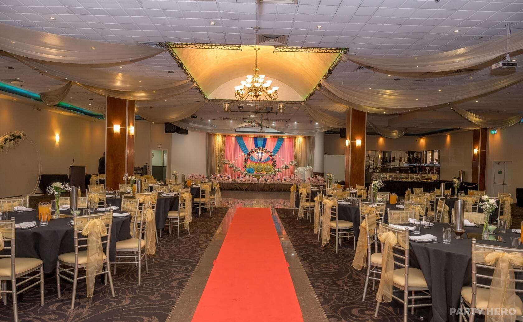 Ballroom at Parra Villa Function Lounge - party venue hire