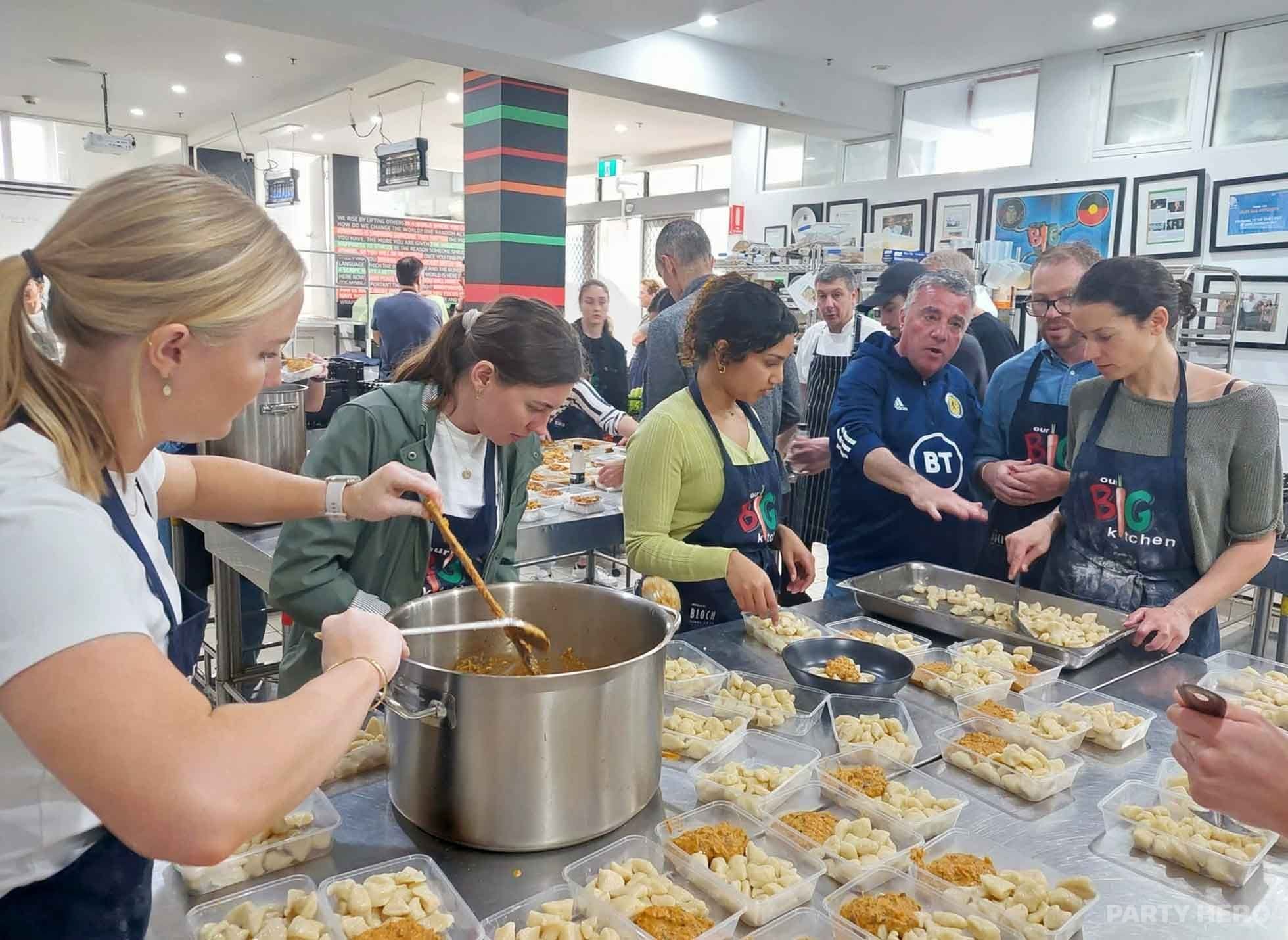 Our Big Kitchen cooking classes in Sydney - group bookings