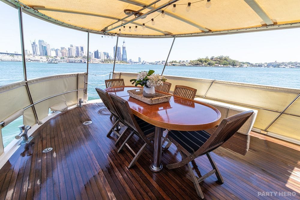 John Oxley yacht hire on Sydney Harbour