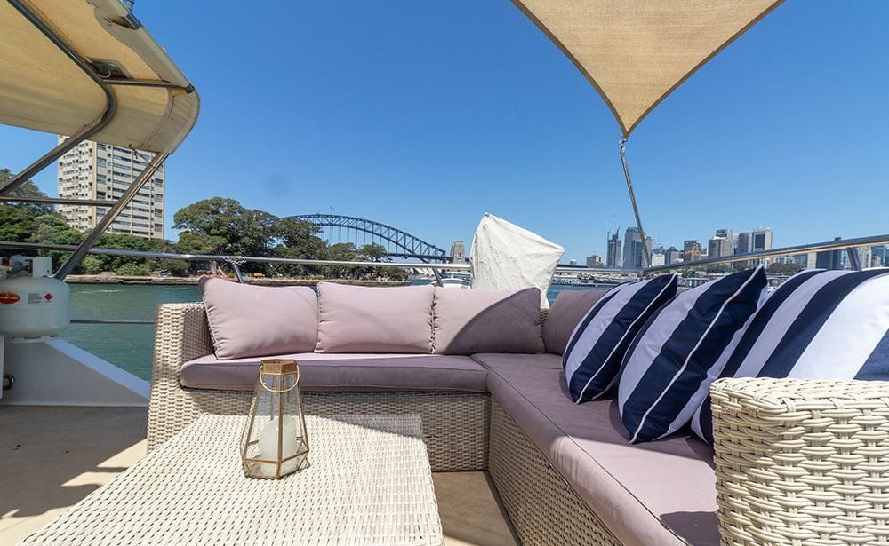 John Oxley yacht hire on Sydney Harbour
