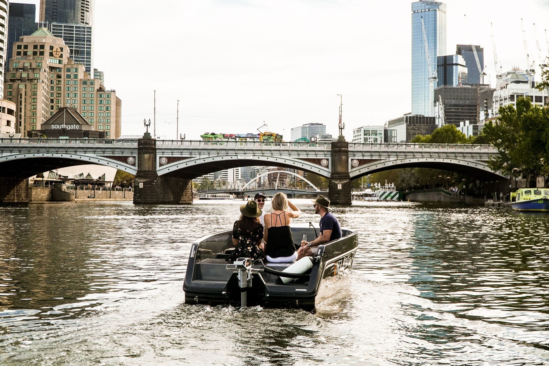 ON A BOAT - private boat charter in Melbourne