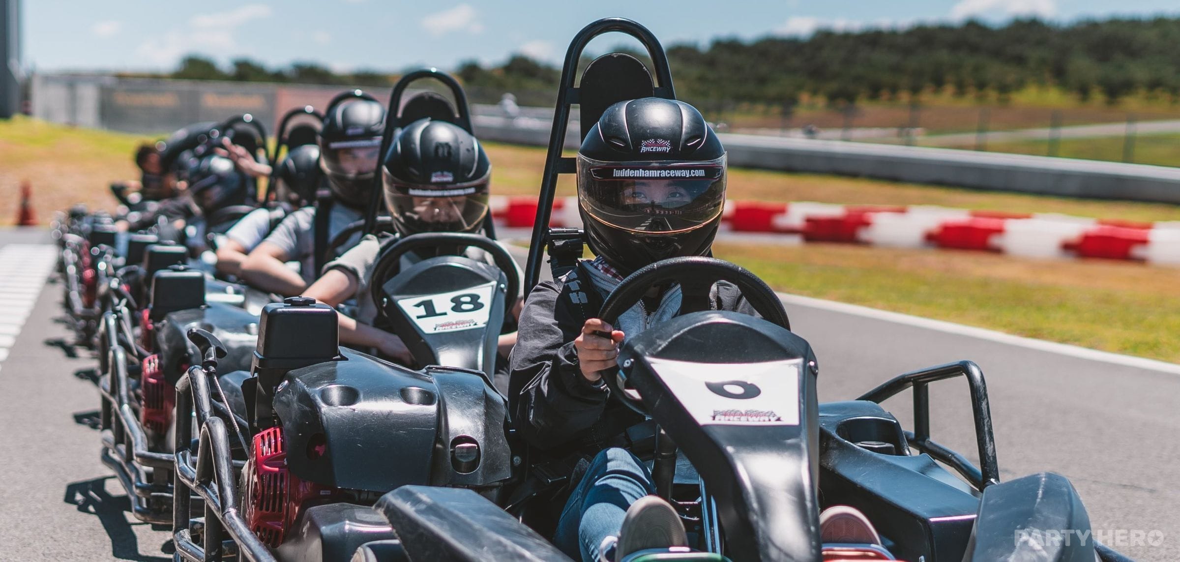 Luddenham Raceway go karts in Sydney - group bookings