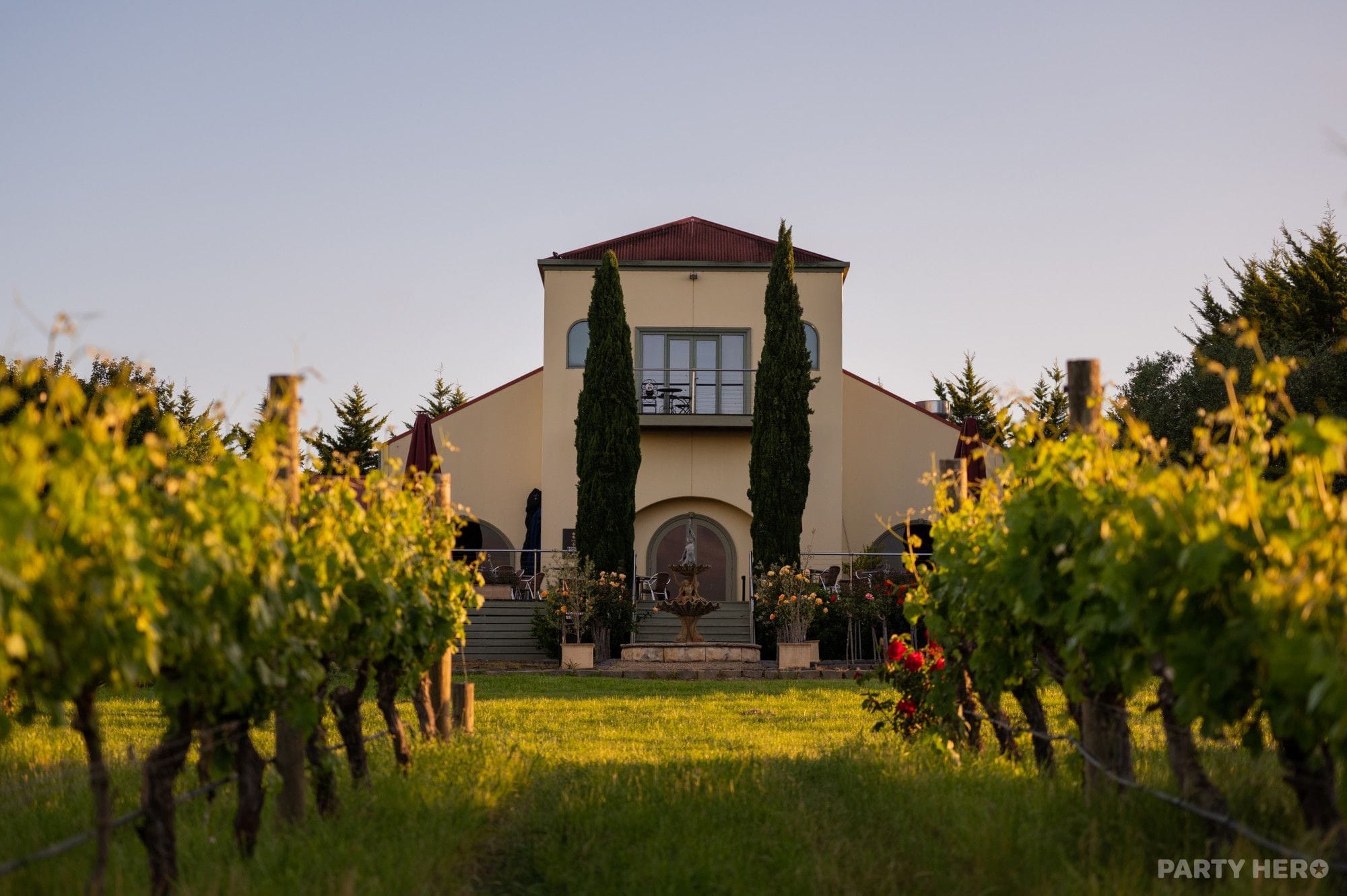 Tokar Estate - party venue in the Yarra Valley