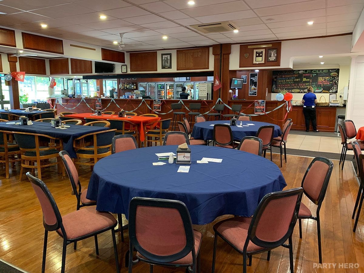 The Coogan Room at Gailes Golf Club - party venue in Brisbane