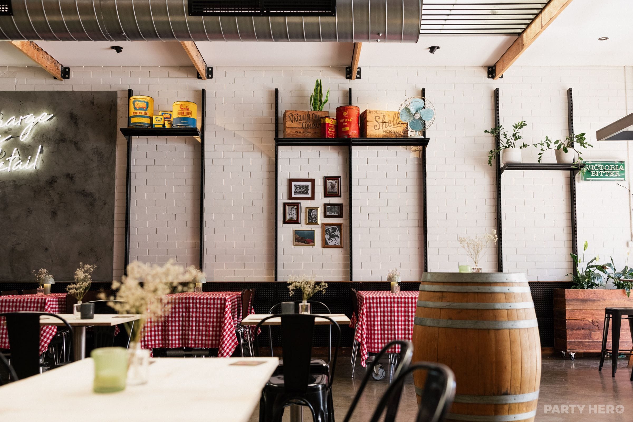 The Budgie Bar - party venue in Melbourne