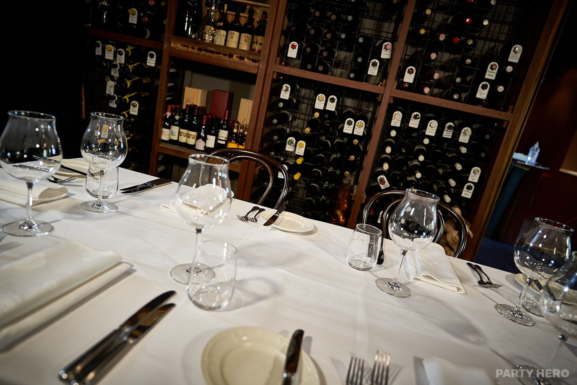 Wine Cellar at Buon Ricordo - private dining room in Sydney