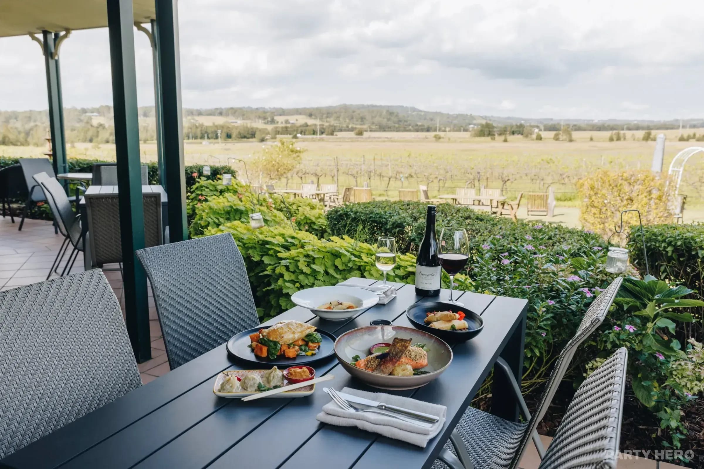 Amanda's on the Edge - party venue in the Hunter Valley