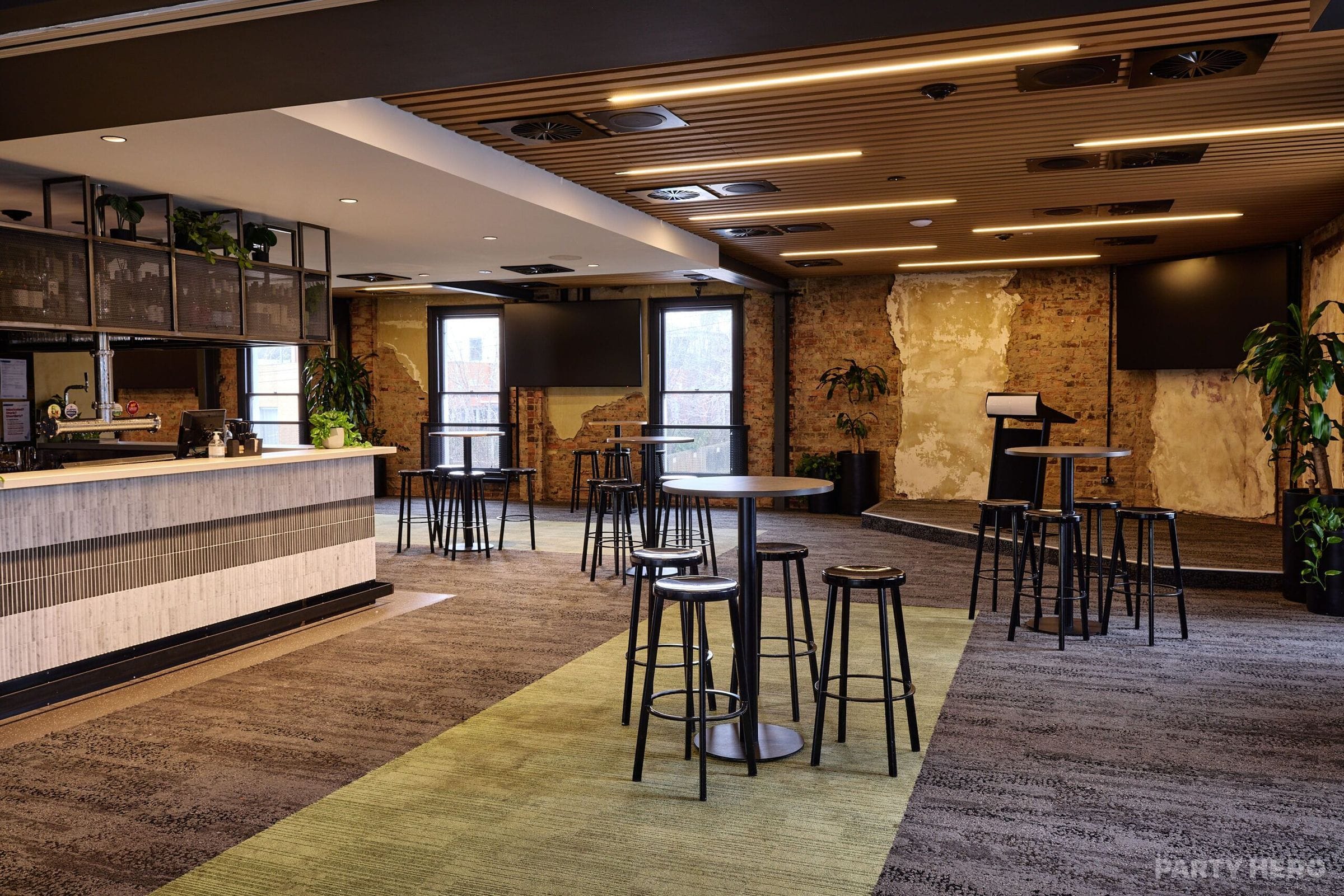 Level One at The Hawthorn Hotel - party venue in Melbourne