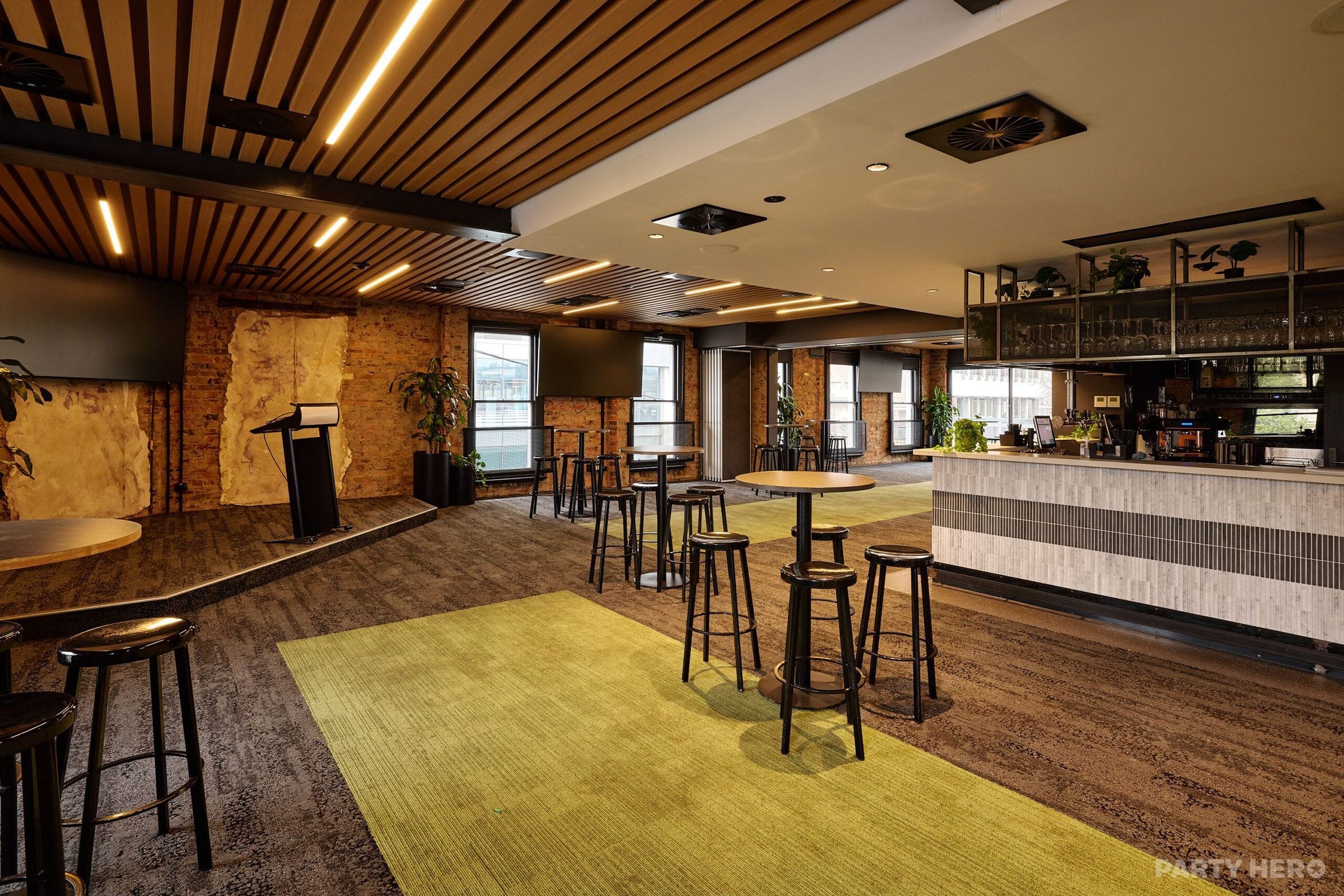 Level One at The Hawthorn Hotel - party venue in Melbourne