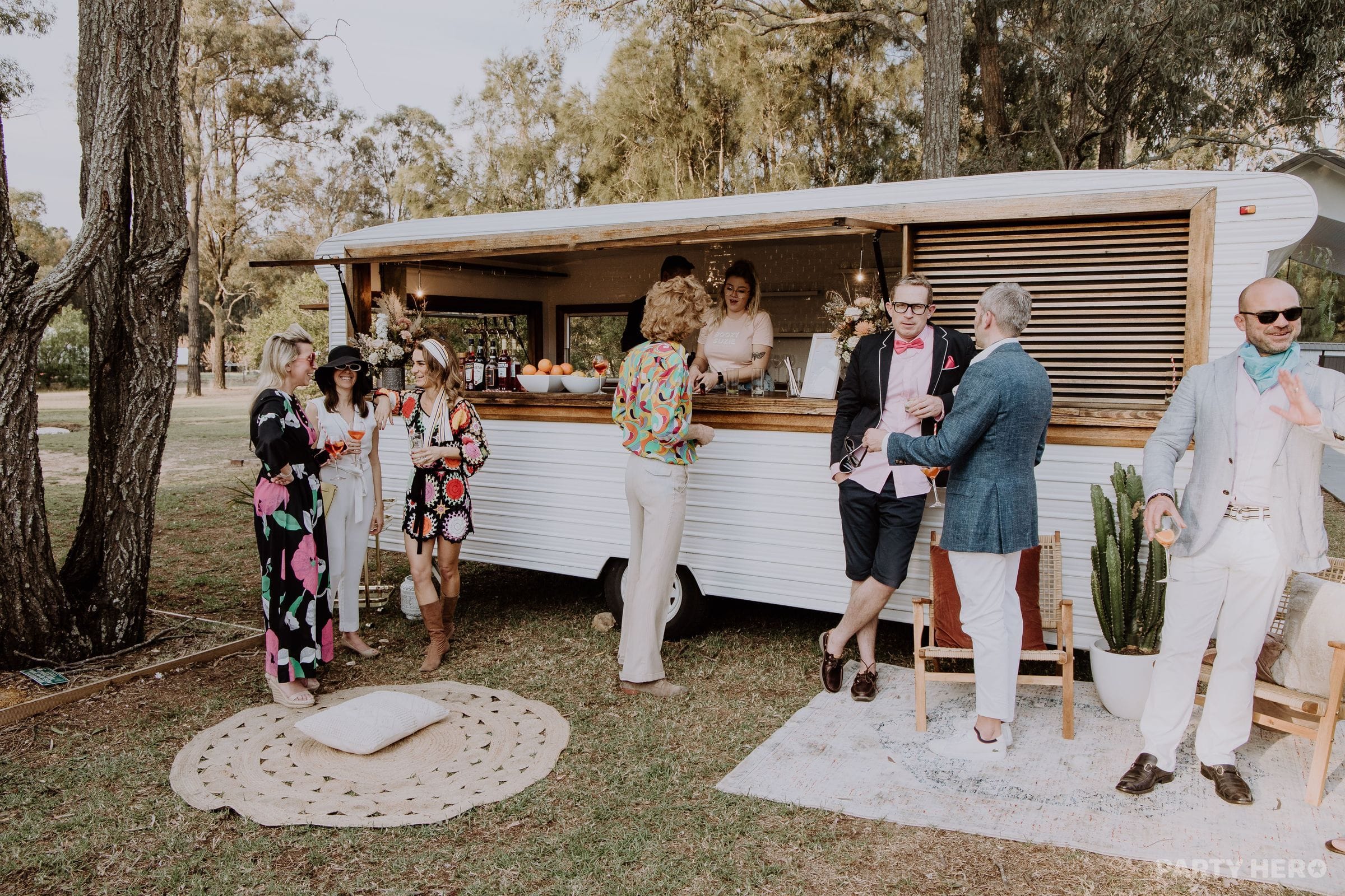 Boozy Suzie Caravan Bar - catering in Newcastle