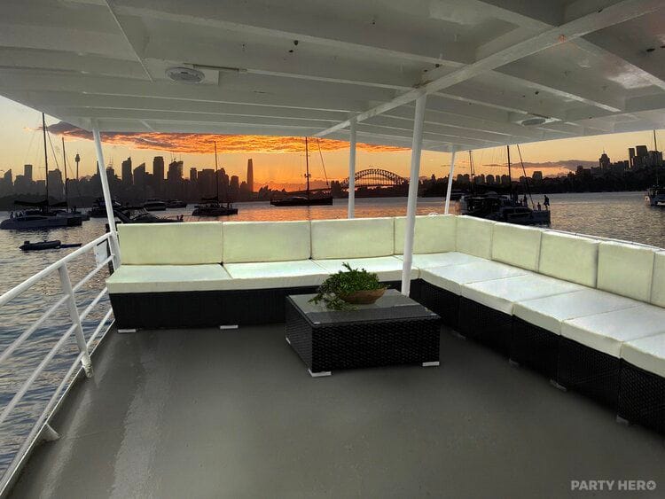 Barefoot Blue catamaran hire on Sydney Harbour
