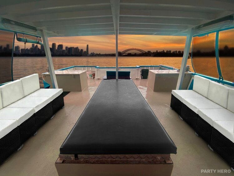 Barefoot Blue catamaran hire on Sydney Harbour