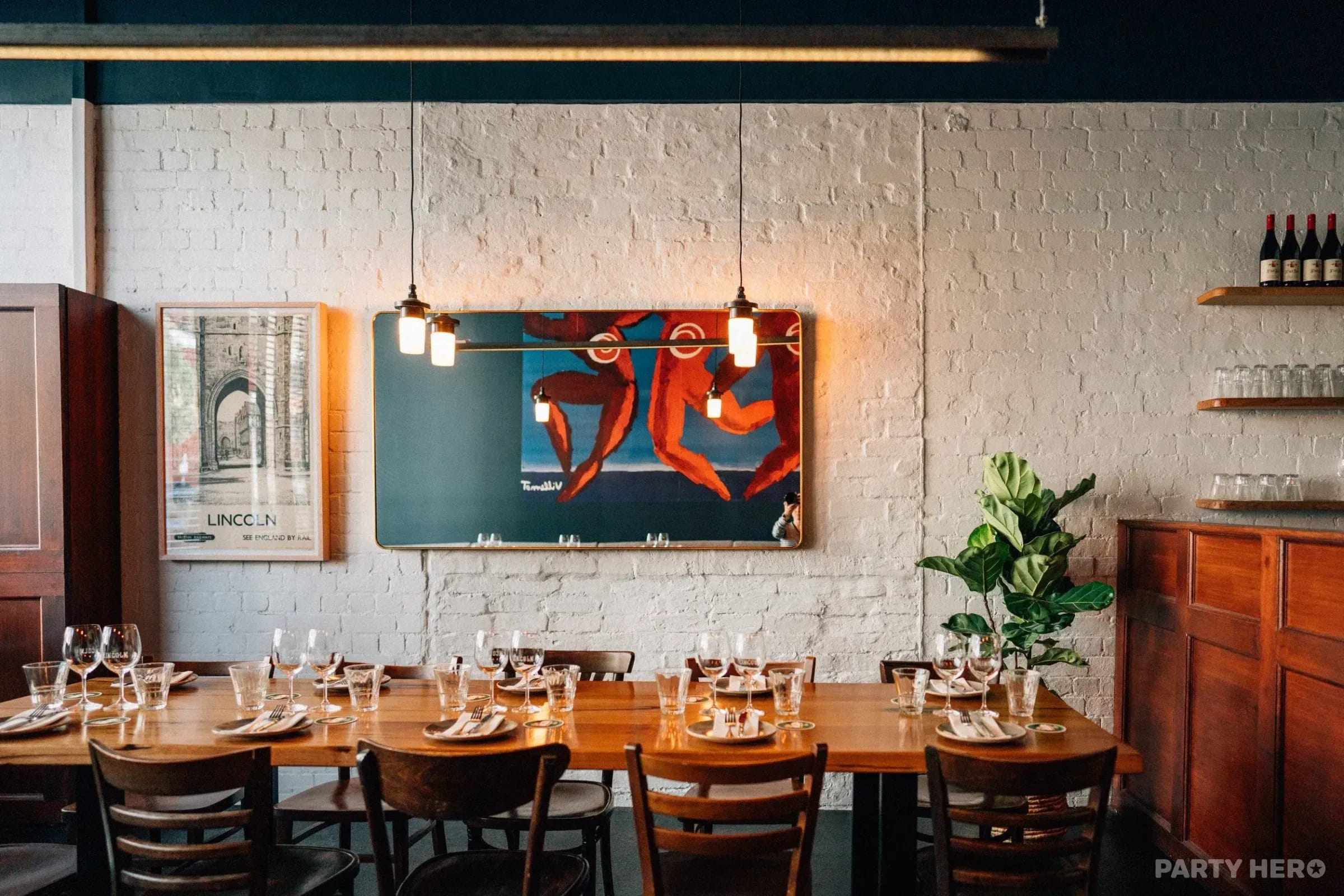 Private Dining Room at The Lincoln - party venue in Melbourne