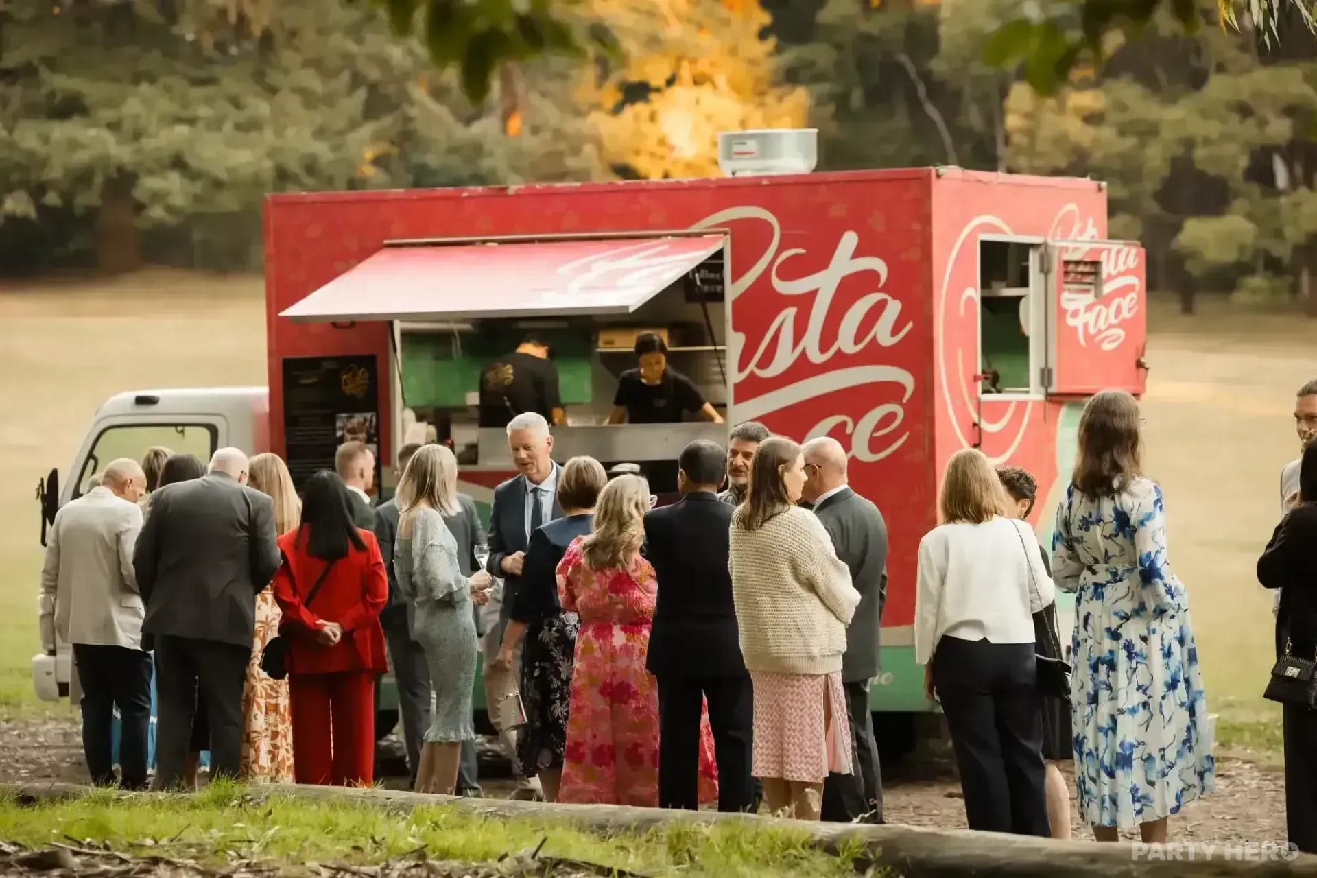 Pasta Face - catering in Melbourne