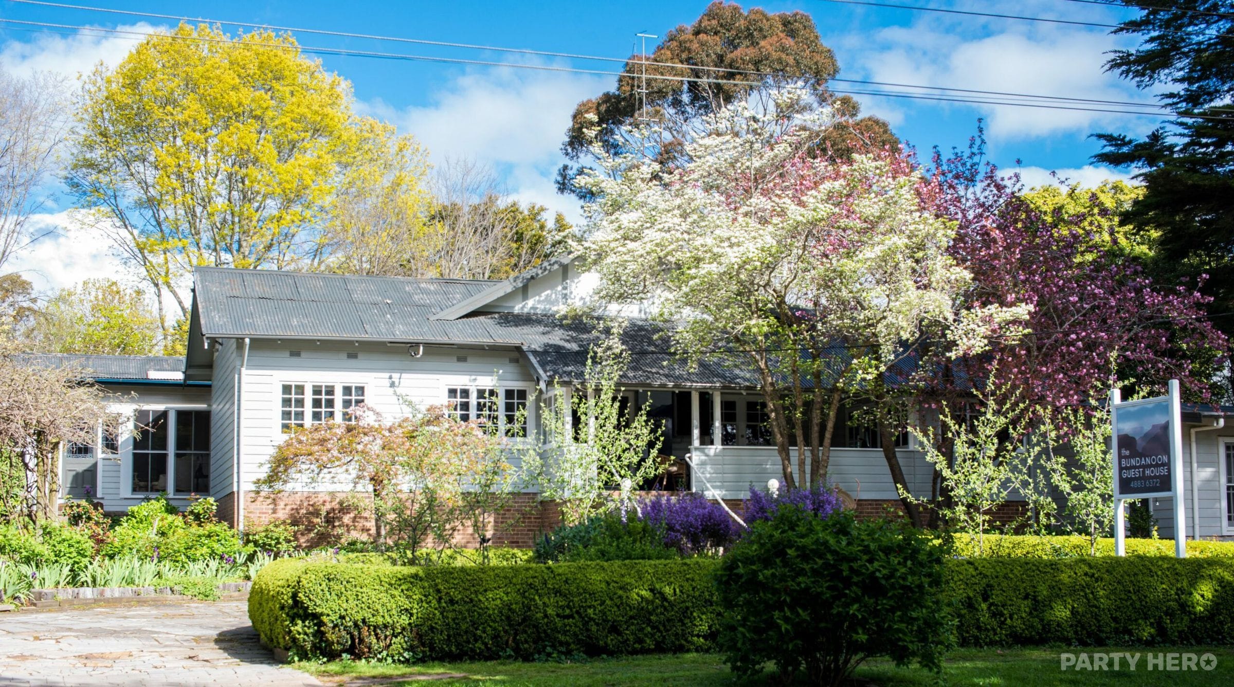 The Bundanoon Guest House - party venue in the Southern Highlands