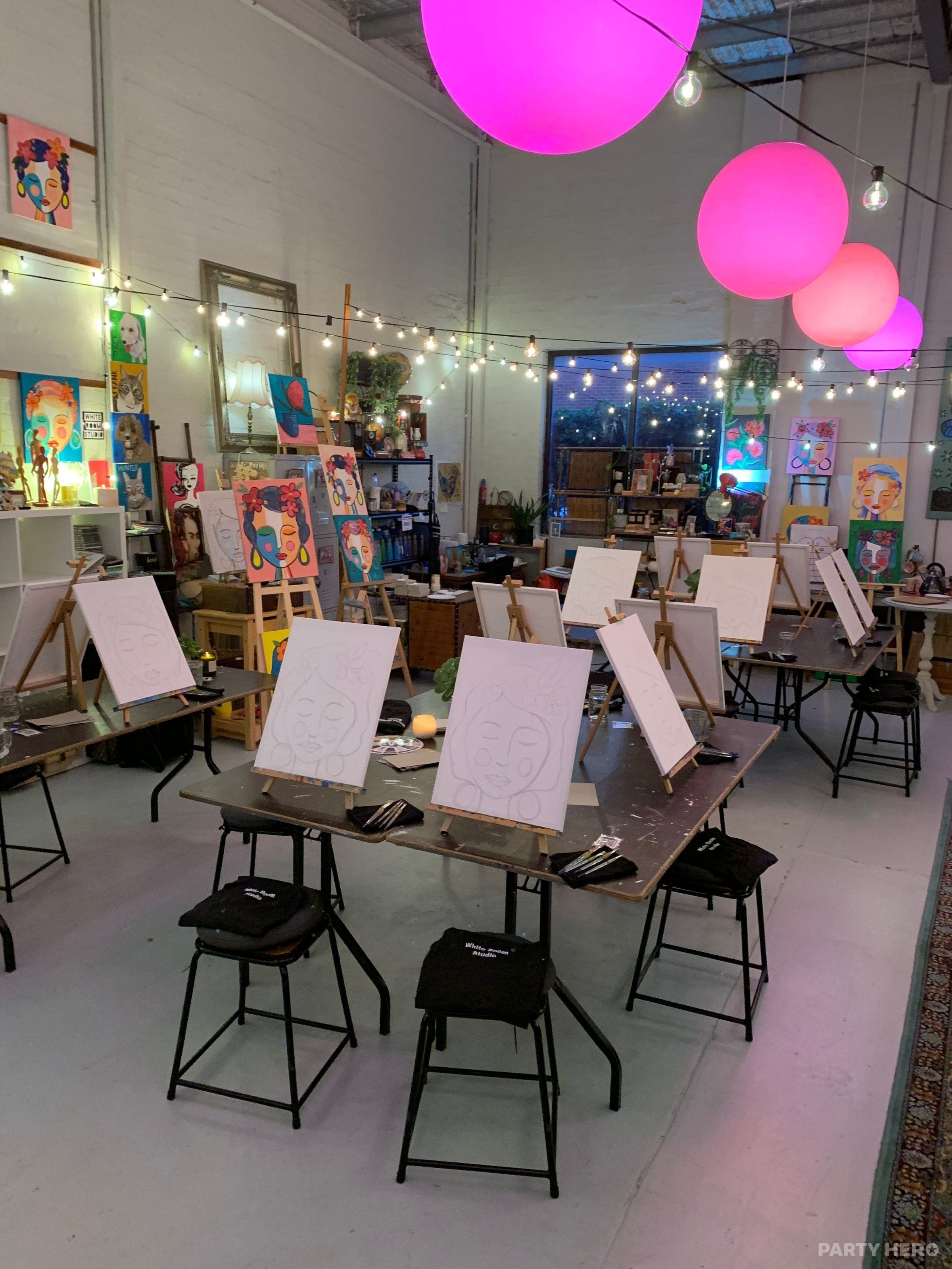 White Room Studio Paint and Sip - paint and sip in Melbourne