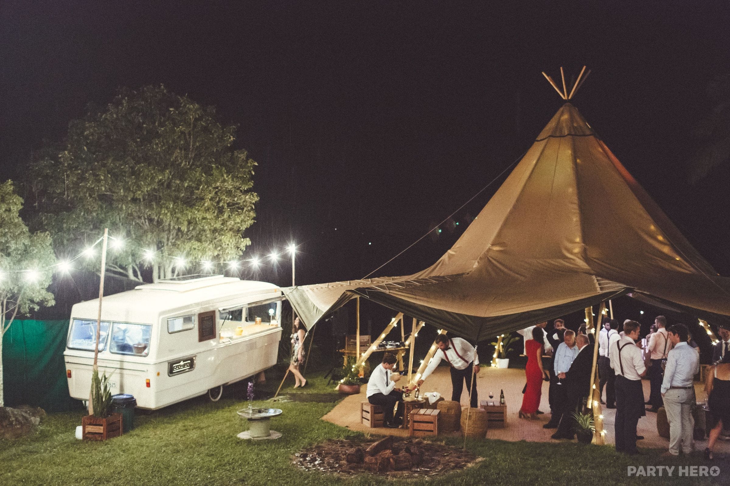 SamiKata Tipi Events - marquee hire in the Byron Bay area