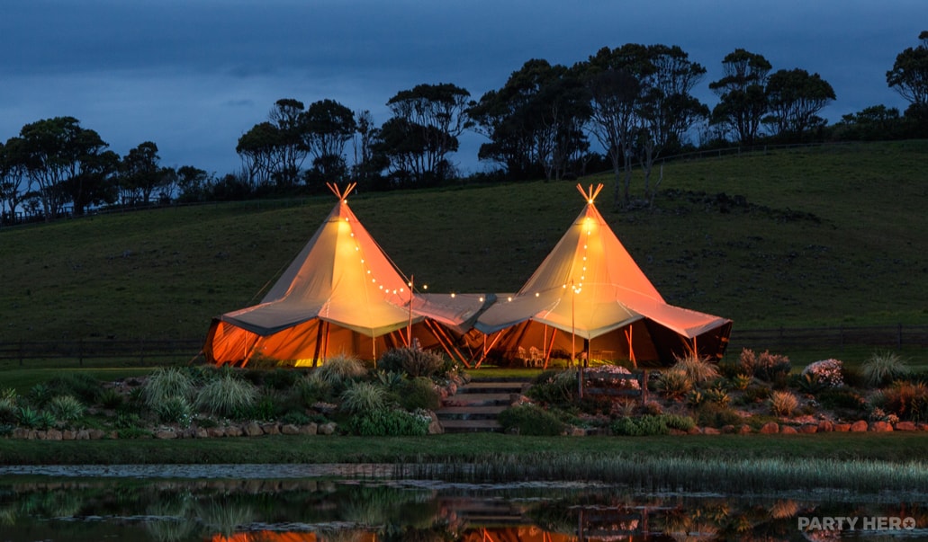 SamiKata Tipi Events - marquee hire in the Byron Bay area