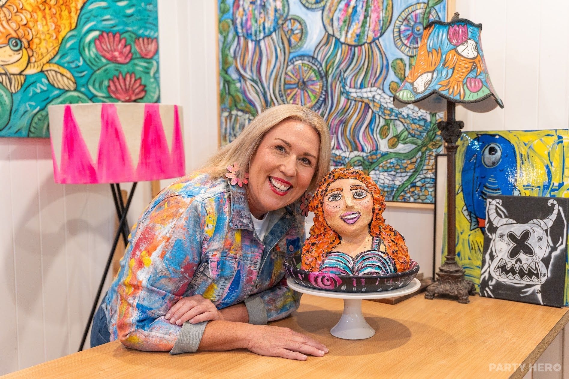 Katie the Artist - paint and sip in Brisbane