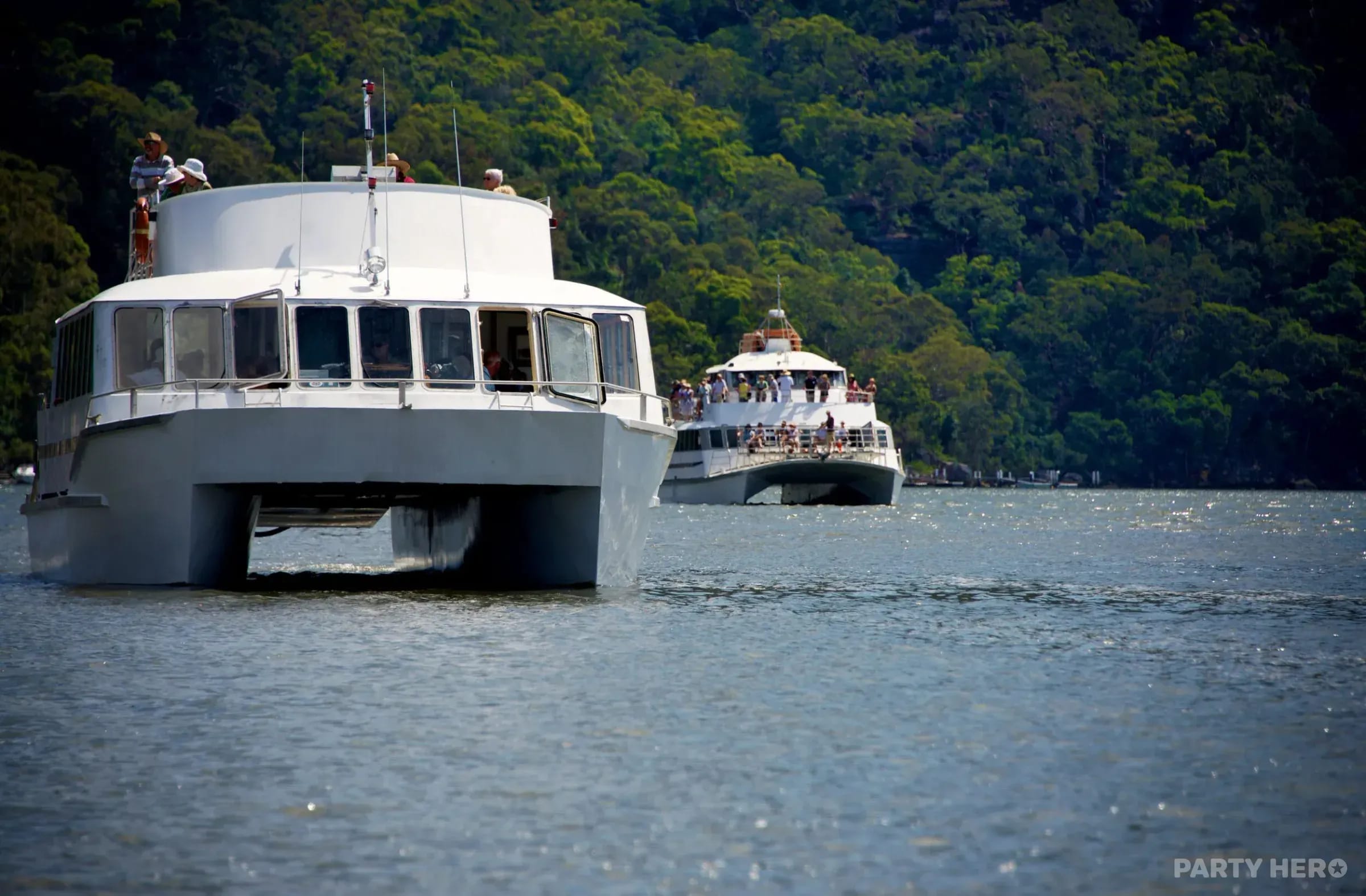 The Riverboat Postman - private boat charter on Hawkesbury