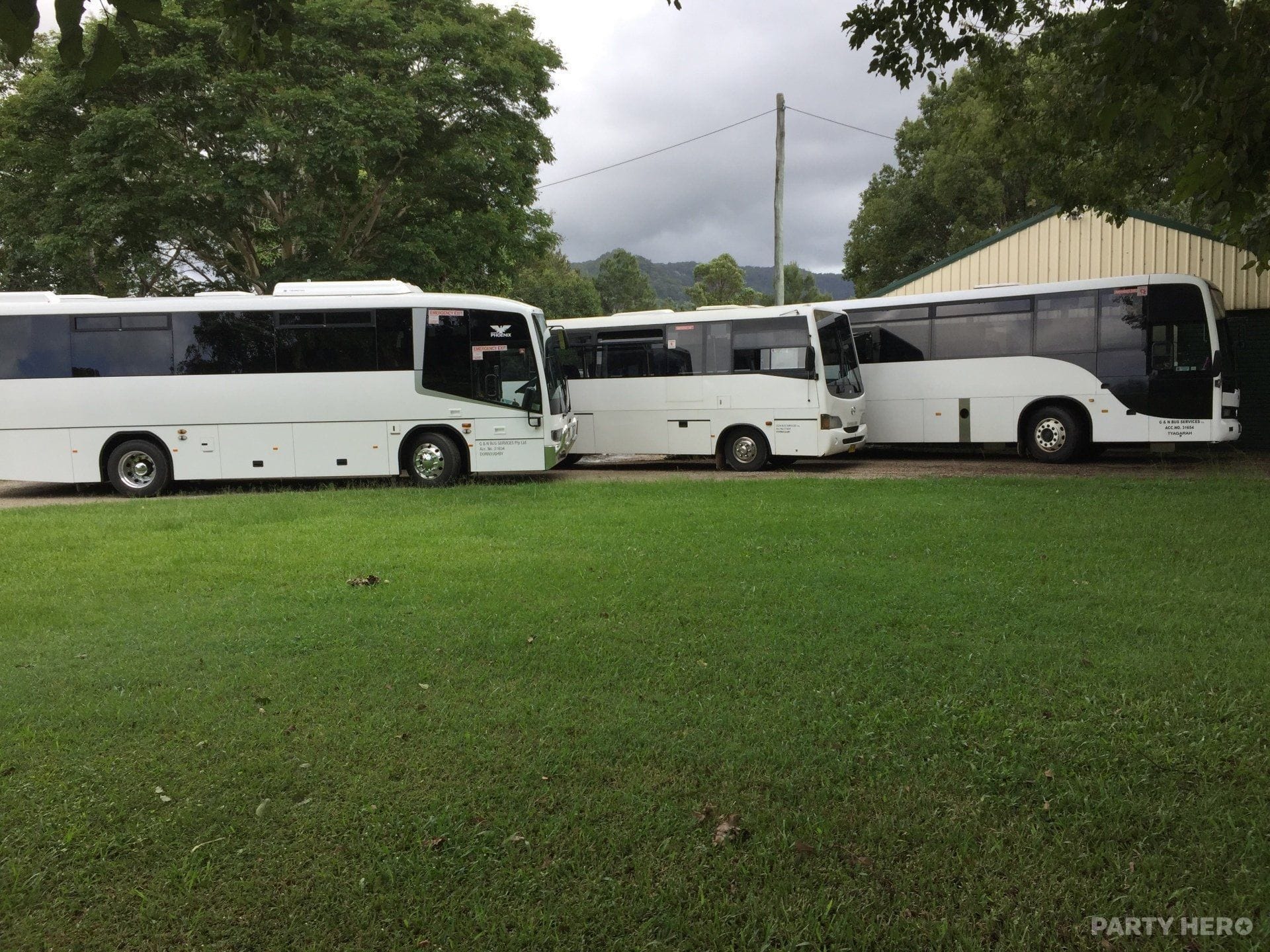 Byron Sunset Charter Bus - party bus hire in the Byron Bay area