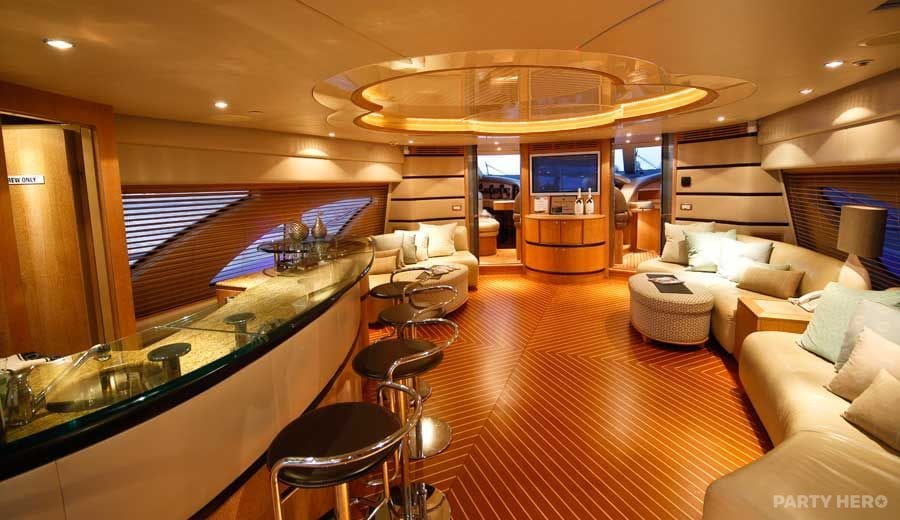 Seven Star yacht hire on Sydney Harbour
