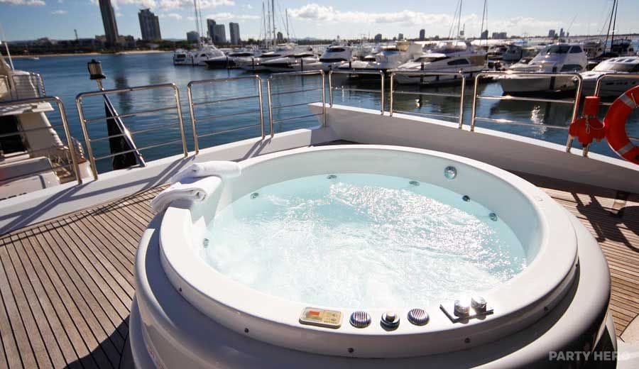 Seven Star yacht hire on Sydney Harbour