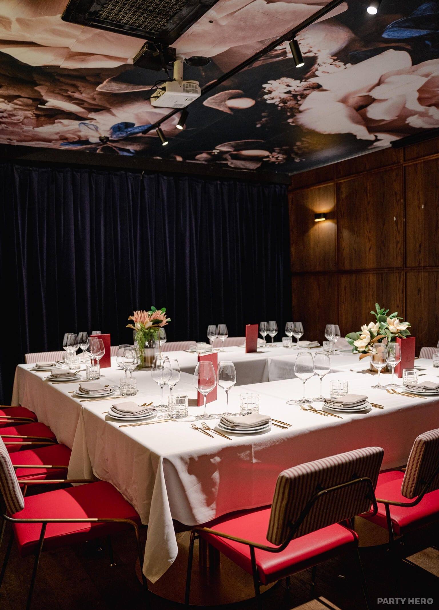 Private Dining Room at Cardea - party venue hire