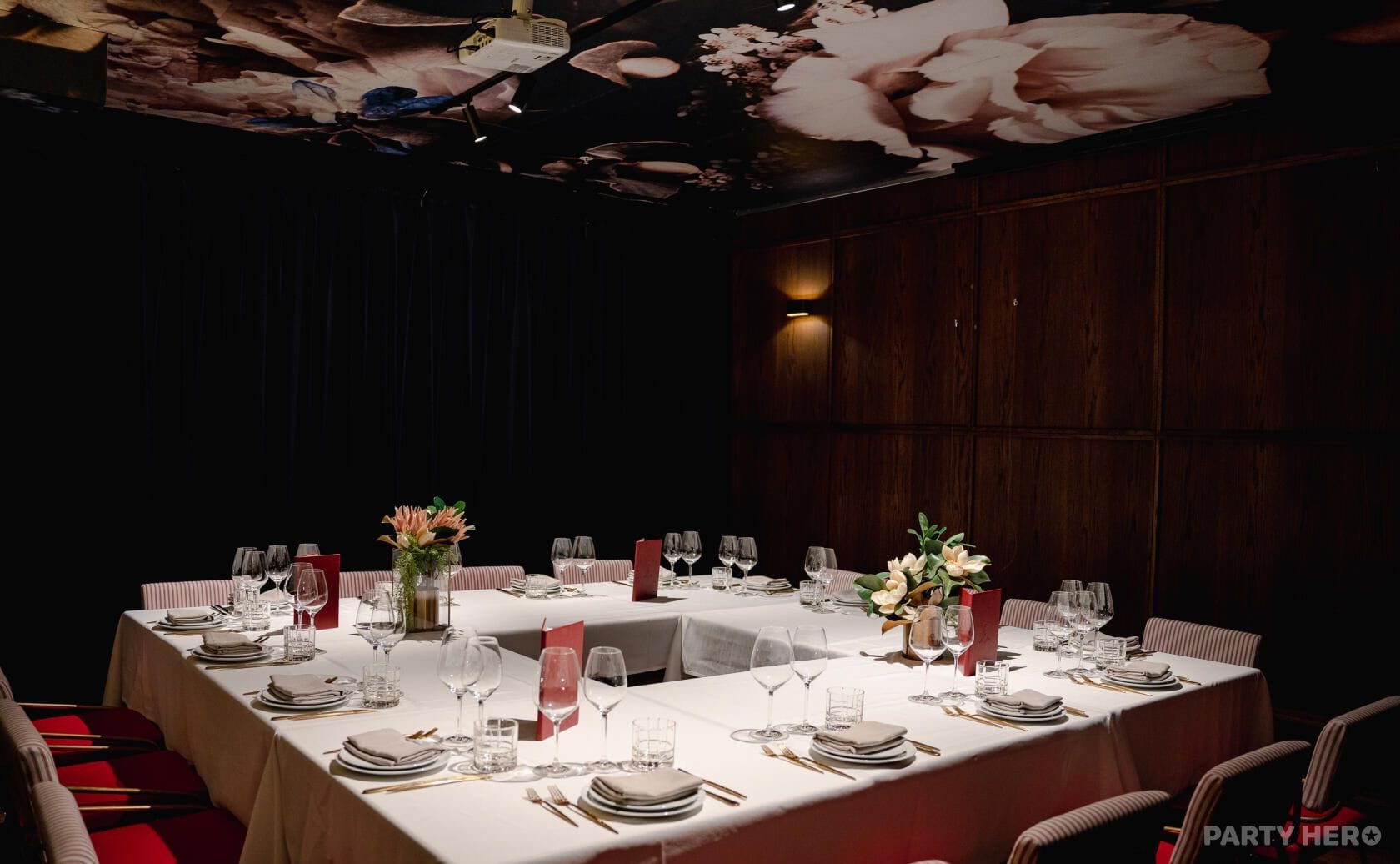 Private Dining Room at Cardea - party venue hire