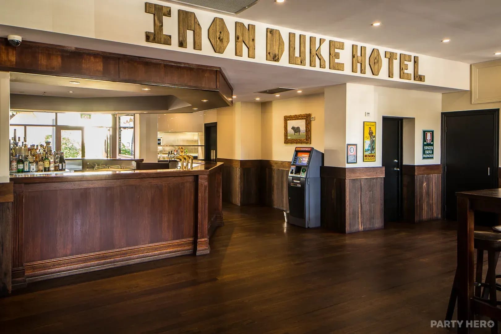 Beer Garden at Iron Duke Hotel - party venue in Sydney